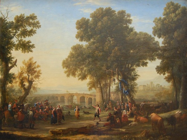 Fete villageoise by Claude Lorrain